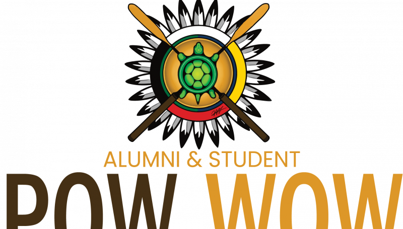 Alumni & Student Pow Wow logo