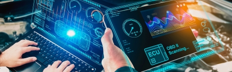 Automotive analytics HUD display