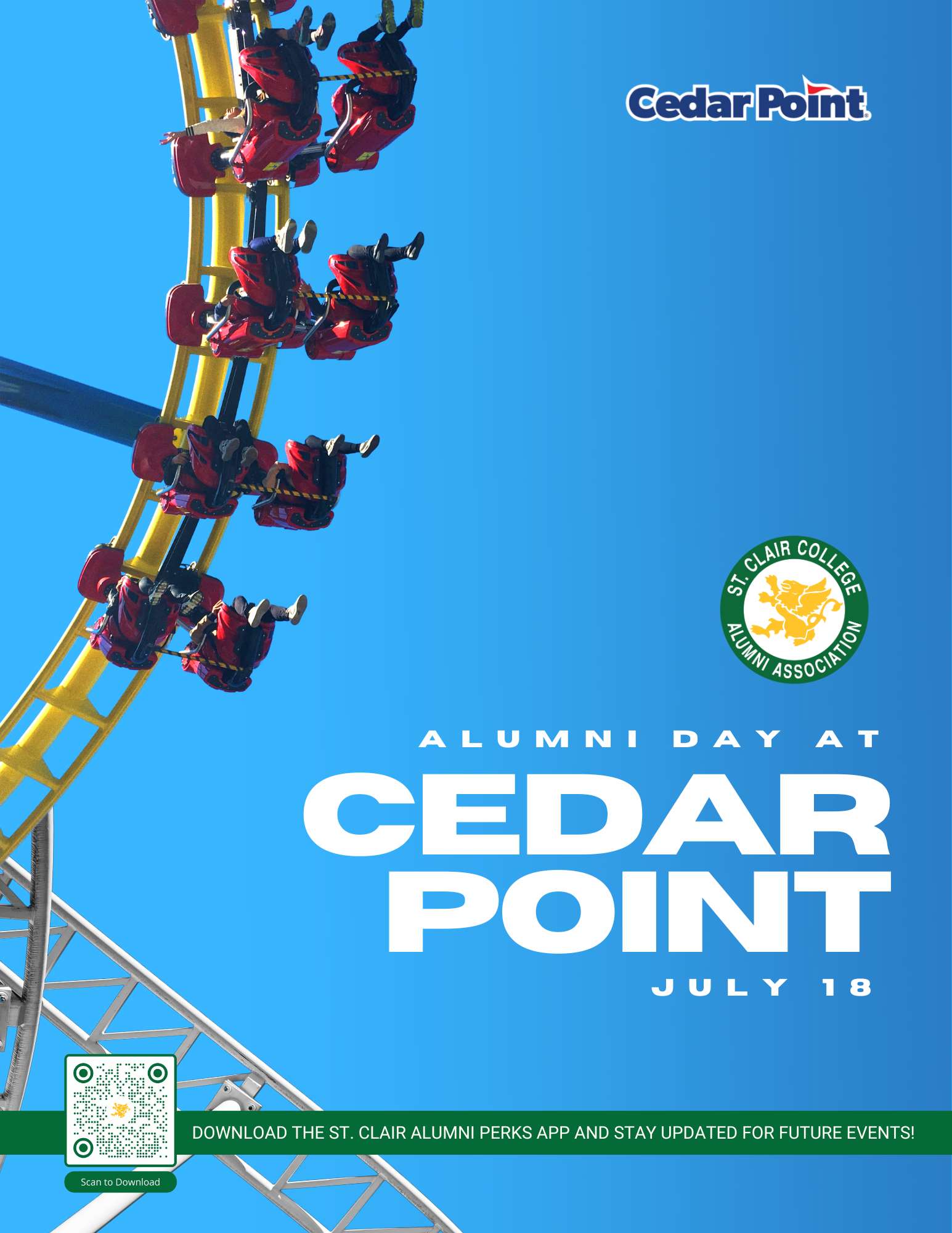 Alumni Day at Cedar Point - July 18, 2026