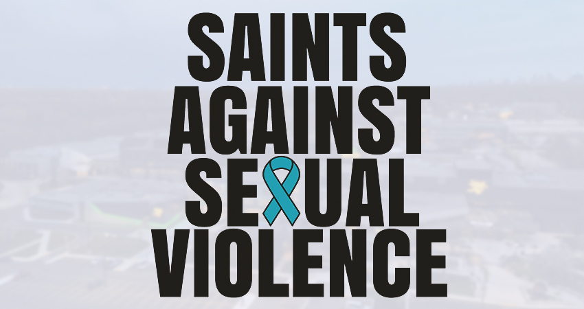 Saints Against Sexual Violence Logo