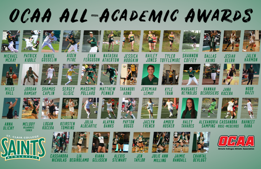 An astounding one-third of its varsity athletes are being recognized.