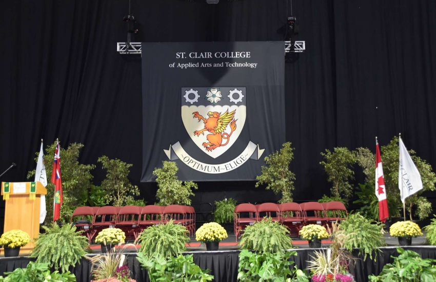 St. Clair College will hold seven virtual convocation ceremonies on Thursday, October 29 for nearly 2,400 graduates. 