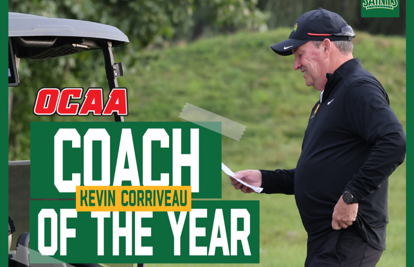 Coach of the Year Kevin Corriveau