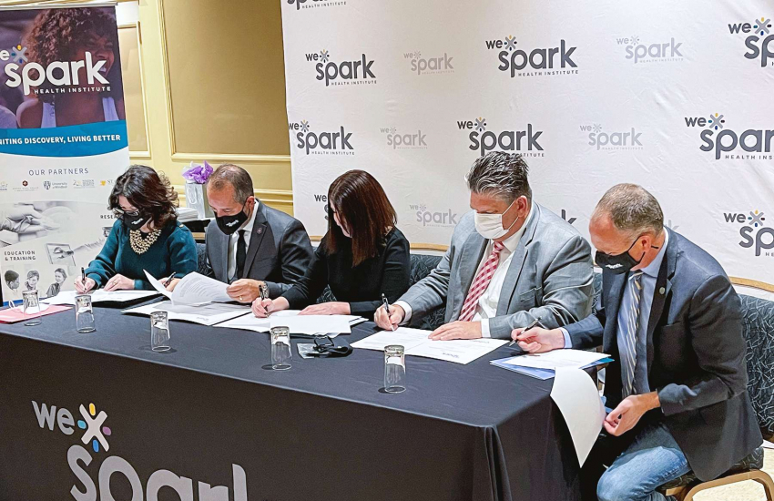 WE-SPARK Health Institue Memorandum of Understanding signing