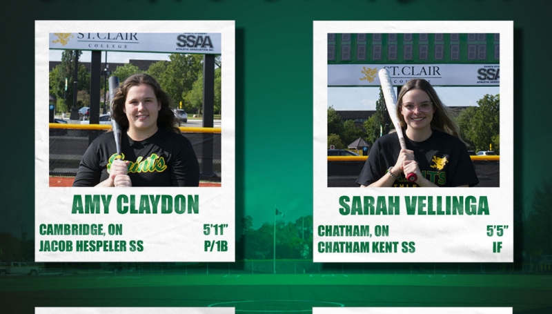 St. Clair College Women's Softball 2021 Mix in New Players